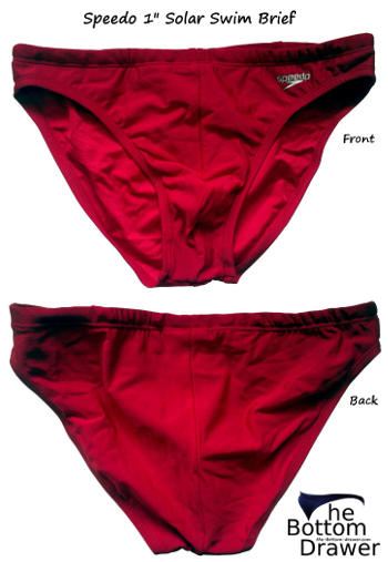 Speedo 1" Solar Swim Brief