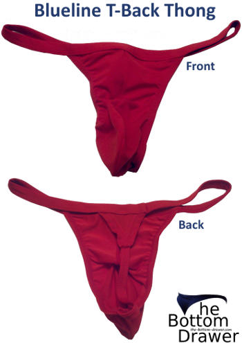 Blueline T-back Thong Review