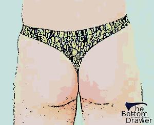 Male Thong Back Cartoon