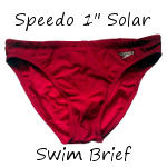 Speedo 1" Solar Swim Brief