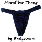 Soft Microfiber Thong by Bodyaware