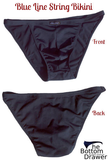 Blue Line String Bikini Review