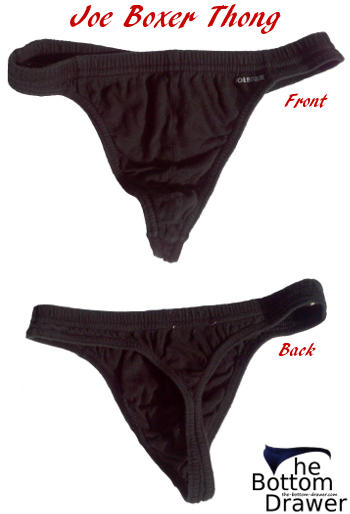 Joe Boxer Thong Review