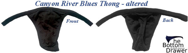 Altered Canyon River Blues Thong
