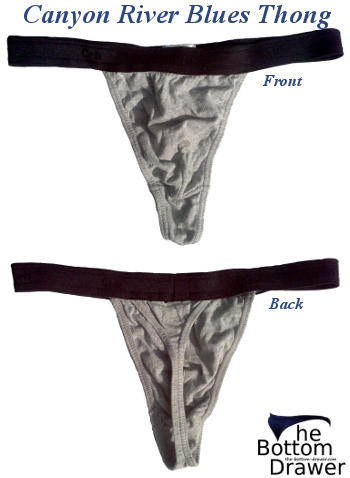 Canyon River Blues Thong Review