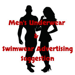 Men's Underwear Swimwear Advertising Suggestion