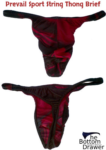 Prevail Sport String Thong Brief