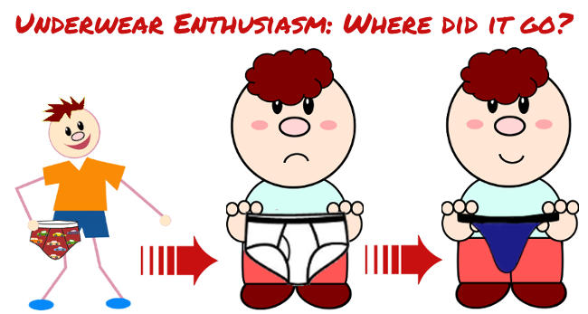 Underwear Enthusiasm: Where did it go?