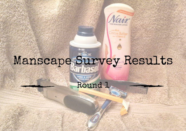 Manscape Survey Results Round 1