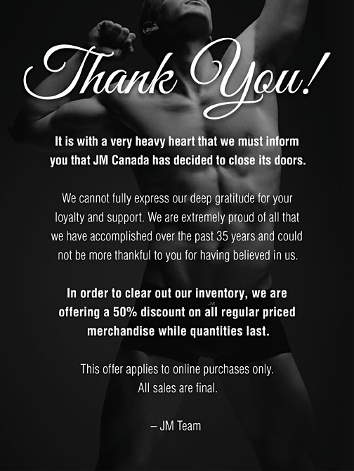 JM Closing it's Doors