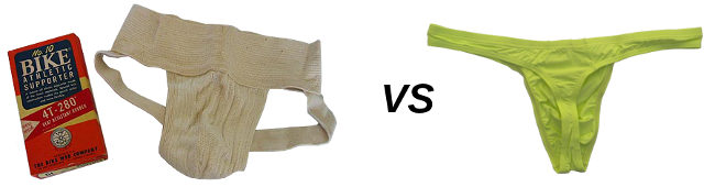 Jockstrap vs Thong for Sports