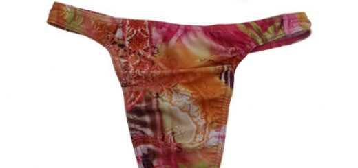 Review Kiniki Print Thongs - Lotus