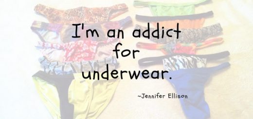 I'm an addict fro underwear