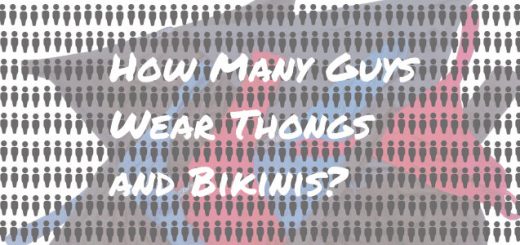 How many guys wear bikinis and thongs