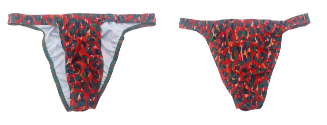 Kiniki Narrow Front Print Bikini Brief