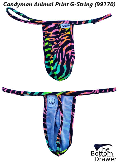 Candyman Animal Print G-String 99170
