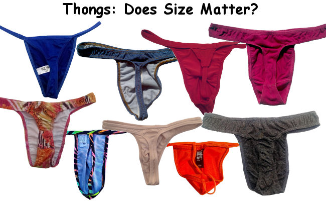 Thongs: Does size matter?