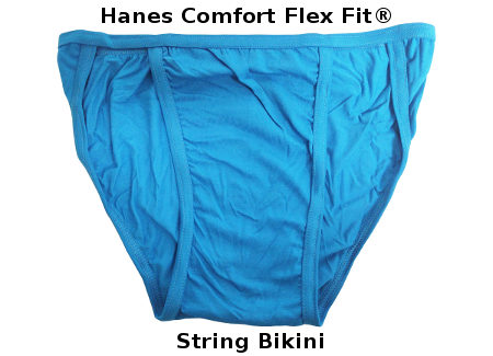 Hanes Men's Comfort Flex Fit Cotton Stretch Tagless Bikinis*6 Pack