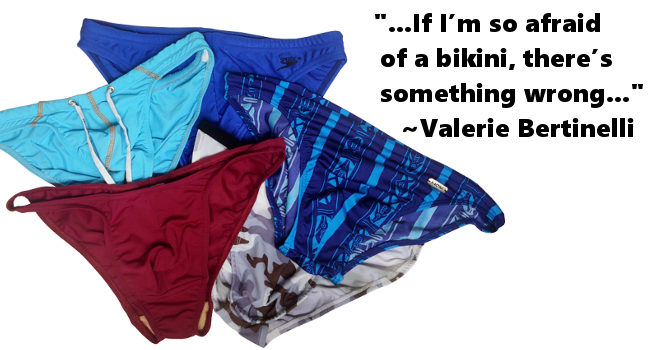 '... If I’m so afraid of a bikini, there’s something wrong. ...' ~Valerie Bertinelli