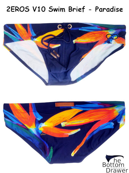 2EROS V10 swim brief in Paradise