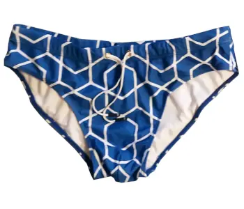 Turlock & Co swim brief in blue