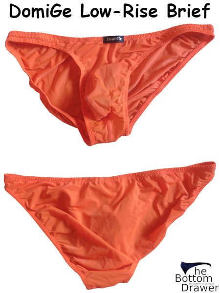 DomiGe Low-Rise Brief in orange
