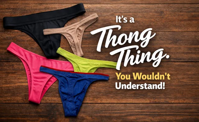 It's a Thong Thong. You Wouldn't Understand!