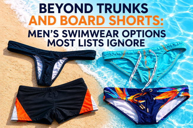 Beyond Swim Trunks: Men's Swimwear Options most Lists ignore