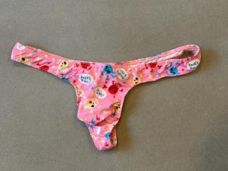 AliExpress Thong Print Pink